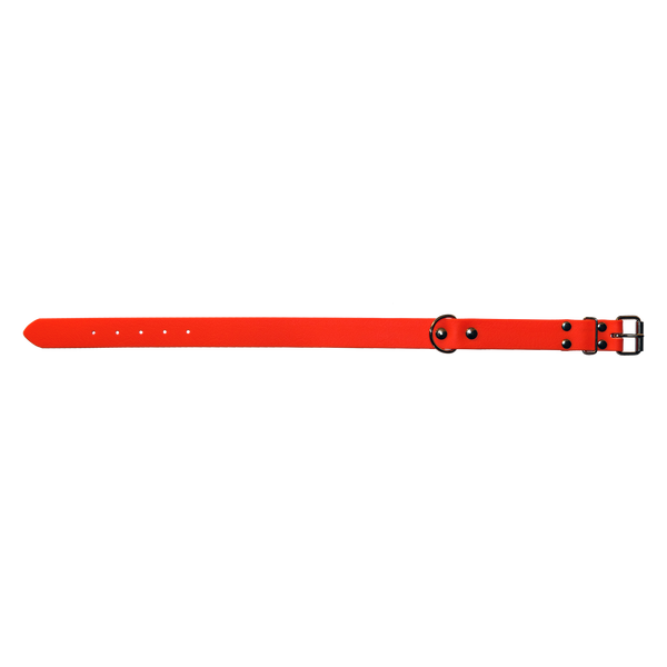 Biothane® Halsband, orange, B-Th.Halsband.orange 50cm