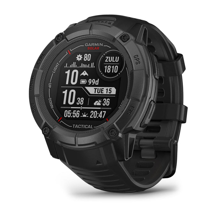 Instinct 2X Solar Tactical Edition Schwarz