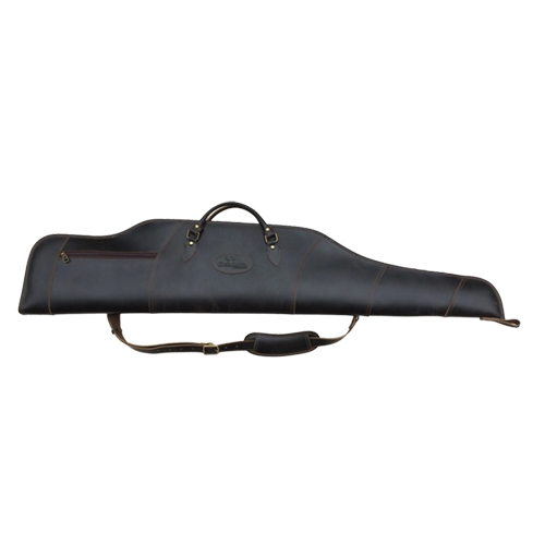Deerland Exklusives Gewehrfutteral – Leder, dunkelbraun