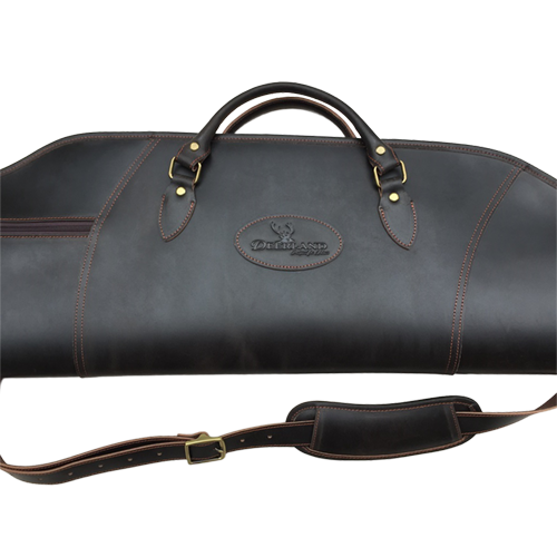 Deerland Exklusives Gewehrfutteral – Leder, dunkelbraun, Ansicht 4