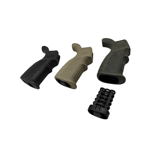 DLG Tactical AR-15 Rubberized Grip mit Beavertail Fingerprint (DLG-123T)
