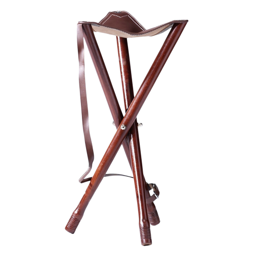 Dreibein-Ansitzstuhl, leichtere Ausführung, Sitzhöhe ca. 65 cm, L.SH 65