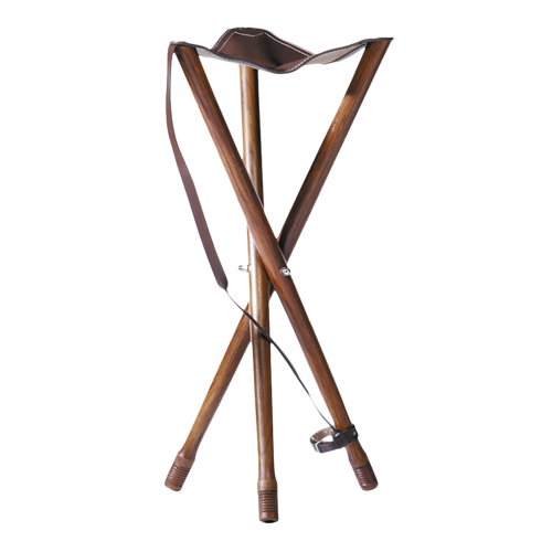 Dreibein-Ansitzstuhl, leichtere Ausführung, Sitzhöhe ca. 75 cm, L.SH 75