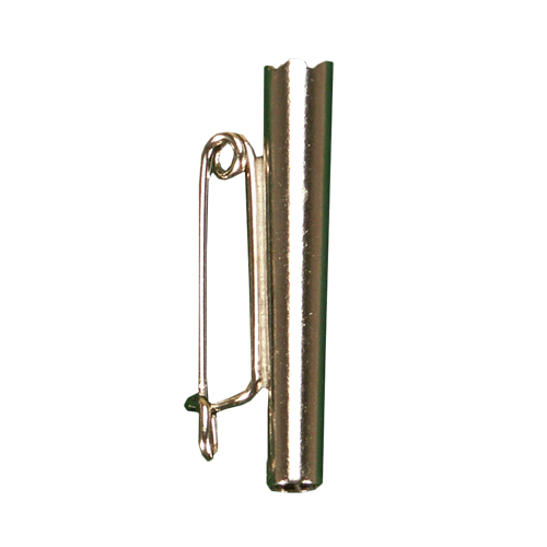 Federhülse, verziert, Höhe 3 cm, Glatt