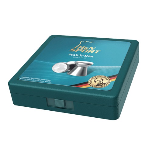 Final Match Box, aus Plastik, petrol