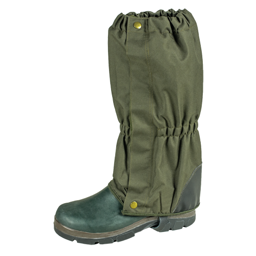 Gamaschen, - aus Polyester, Poly/grün, Ansicht 2