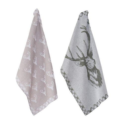 Geschirrtuch Deer Olive
