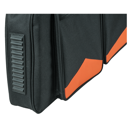 Gewehrfutteral aus Nylon mit gepolsterten Nylonfutter, Gewehrfutt.schwarz/orange, Ansicht 2