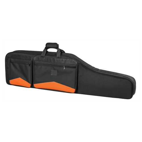 Gewehrfutteral aus Nylon mit gepolsterten Nylonfutter, Gewehrfutt.schwarz/rot, Ansicht 4