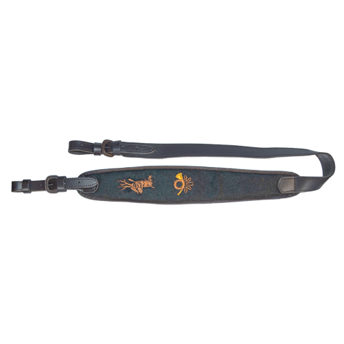 Gewehrriemen aus kräftigem Leder, Gewehrrie.br/Lo/Gu/Stick.Hir, Ansicht 4