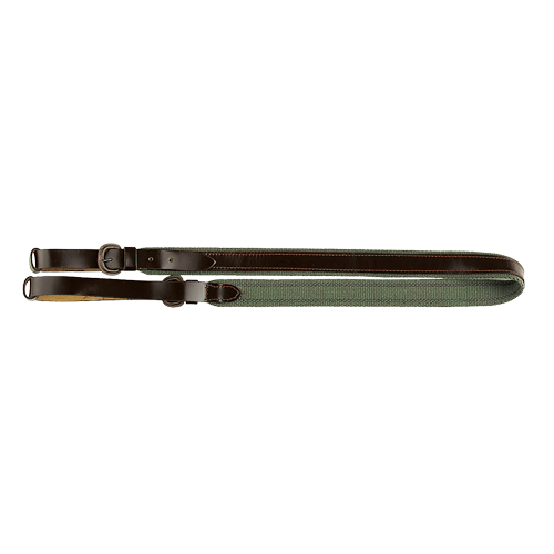 Gewehrriemen aus kräftigem Leder, Gewehrrie.m.Gurt Rf