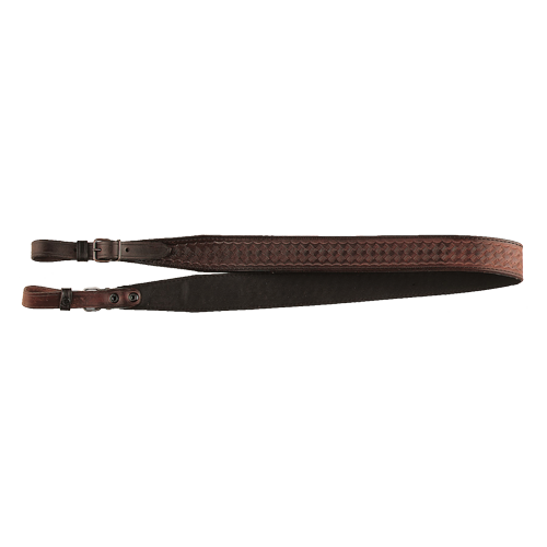 Gewehrriemen aus kräftigem Leder, Gewehrrie.Präg. Gu (32225-49)