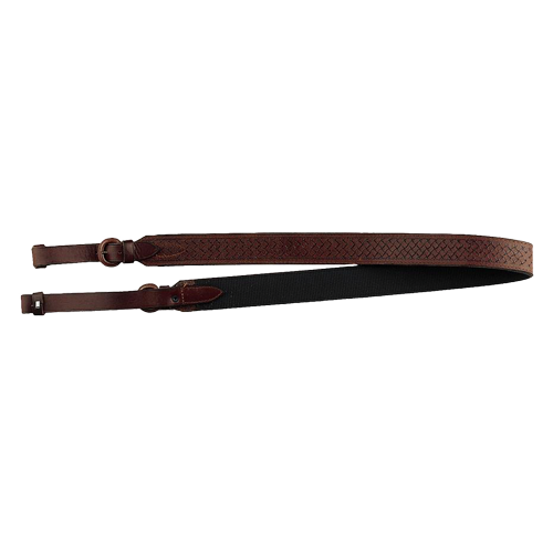 Gewehrriemen aus kräftigem Leder, Gewehrrie.Präg/Gu