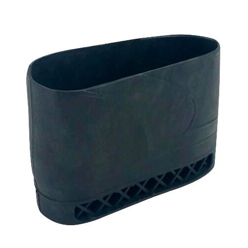 Gewehrschaftschuh, aus Gummi, Stärke 15 mm, schwarz, Gew.Schaftschuh schw.121x44
