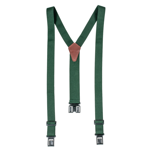 Hosenträger mit Haken, grün/Haken
