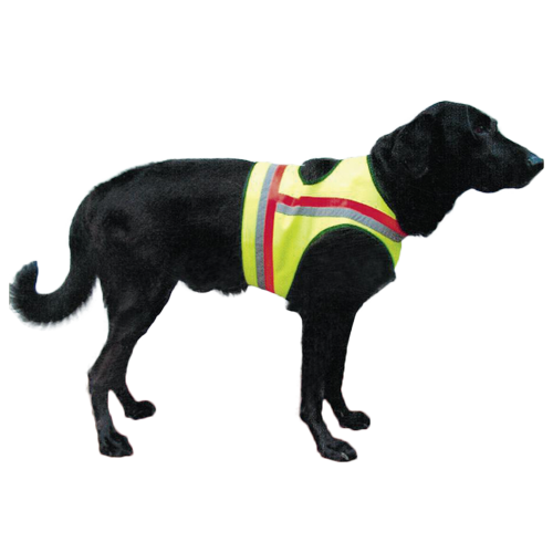 Hundewarnweste, Hundesignalweste 1-45 gelb