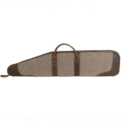 AKAH Polsterfutteral Wollfilz/Büffelleder selbstaufblasbar - Hunters World 