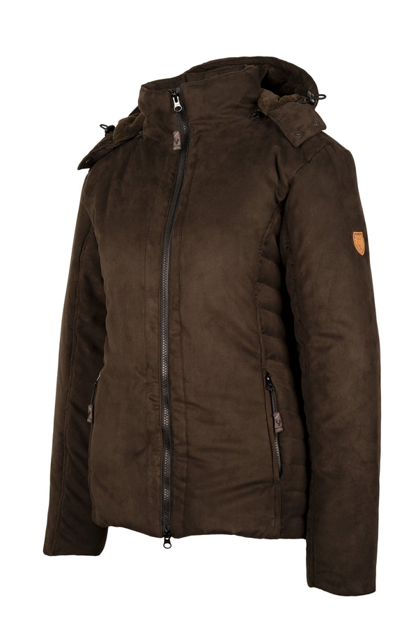 Hubertus Microjacke Nordkap Damen, oliv/braun