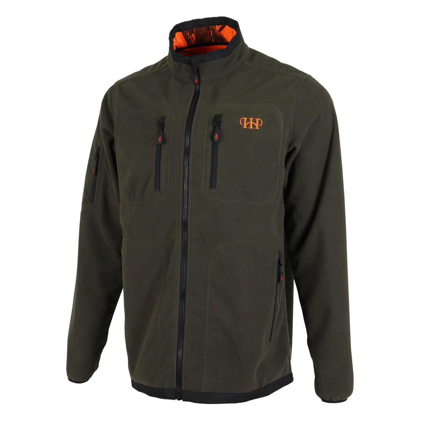 Wendbare Fleecejacke CAMO BLAZE