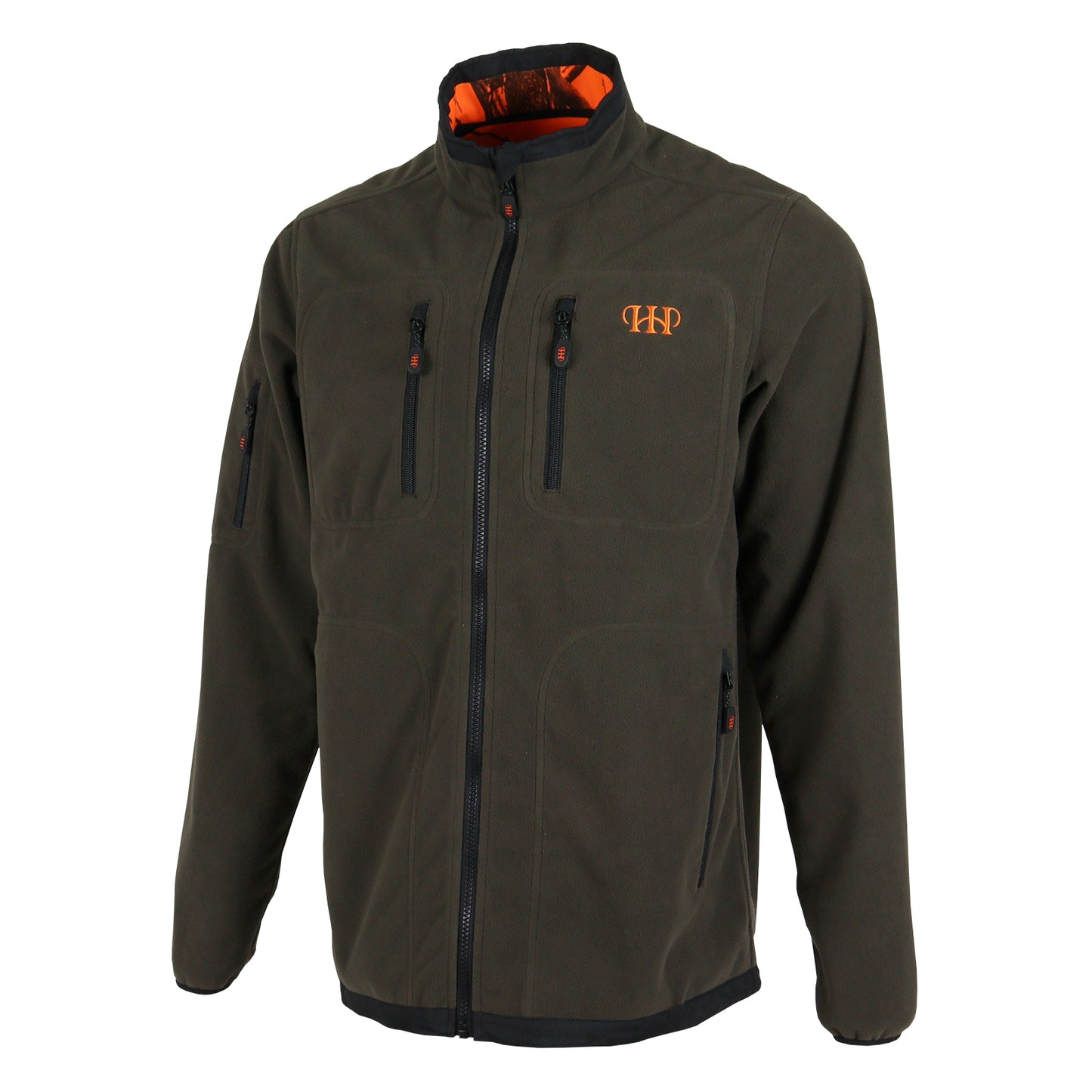 Wendbare Fleecejacke CAMO BLAZE - Hunters World 