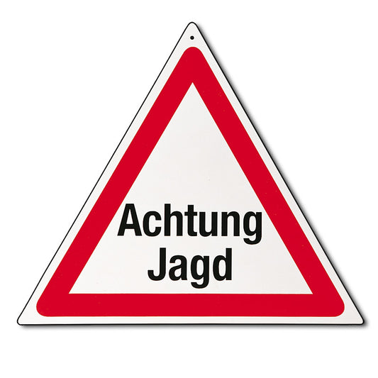 Warndreieck "Achtung Jagd" - Hunters World 