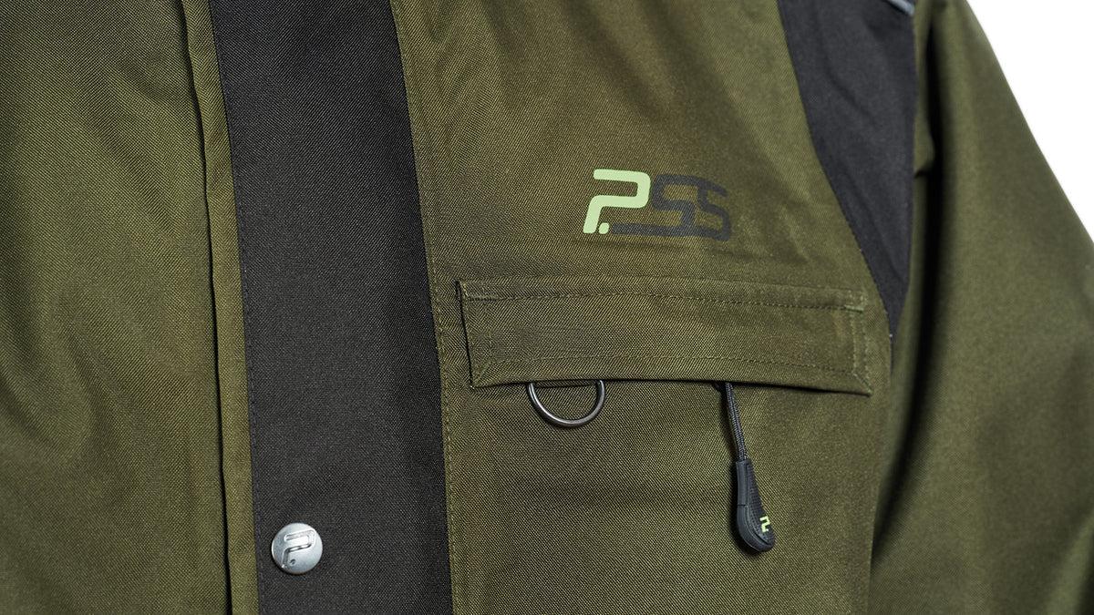PSS X-treme Rain Regenjacke grün/schwarz – Ansicht 4