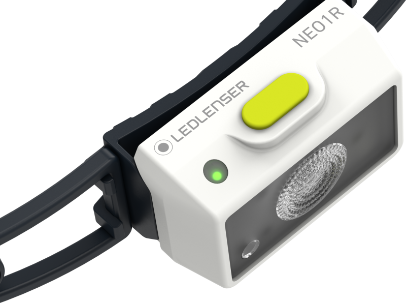 Ledlenser Stirnlampe NEO1R Weiß/Grün – Ansicht 4