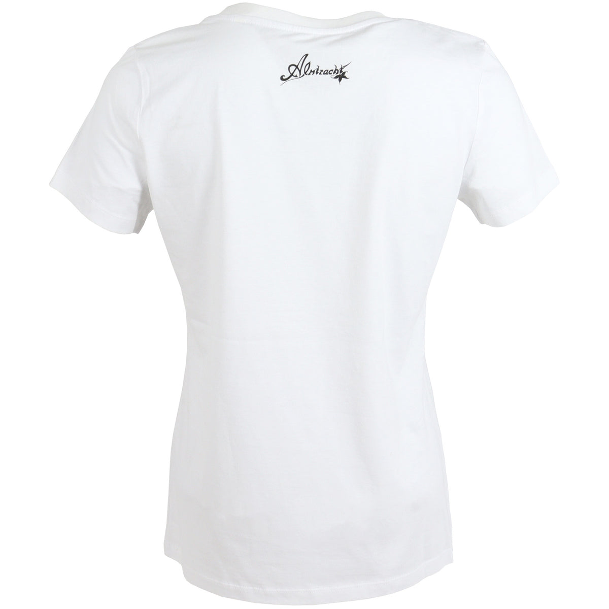 ALMTRACHT T-Shirt Damen Dackel mit Hut, weiß – Ansicht 2