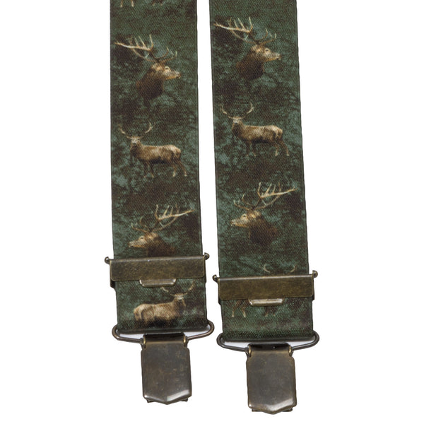 Hosenträger Jacquard Hirsch
