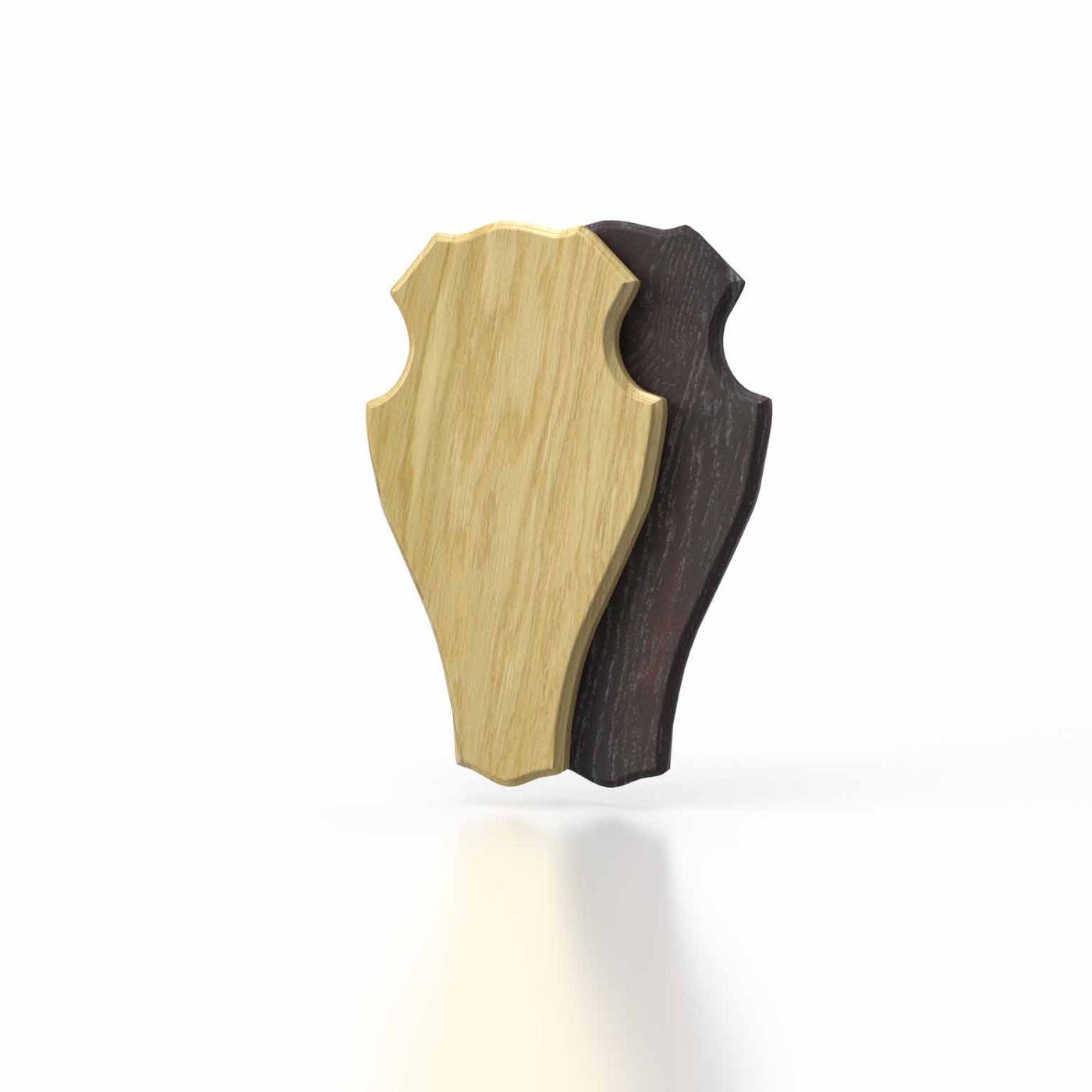 Hirschschild Eiche 1 - 29x17 cm Hell