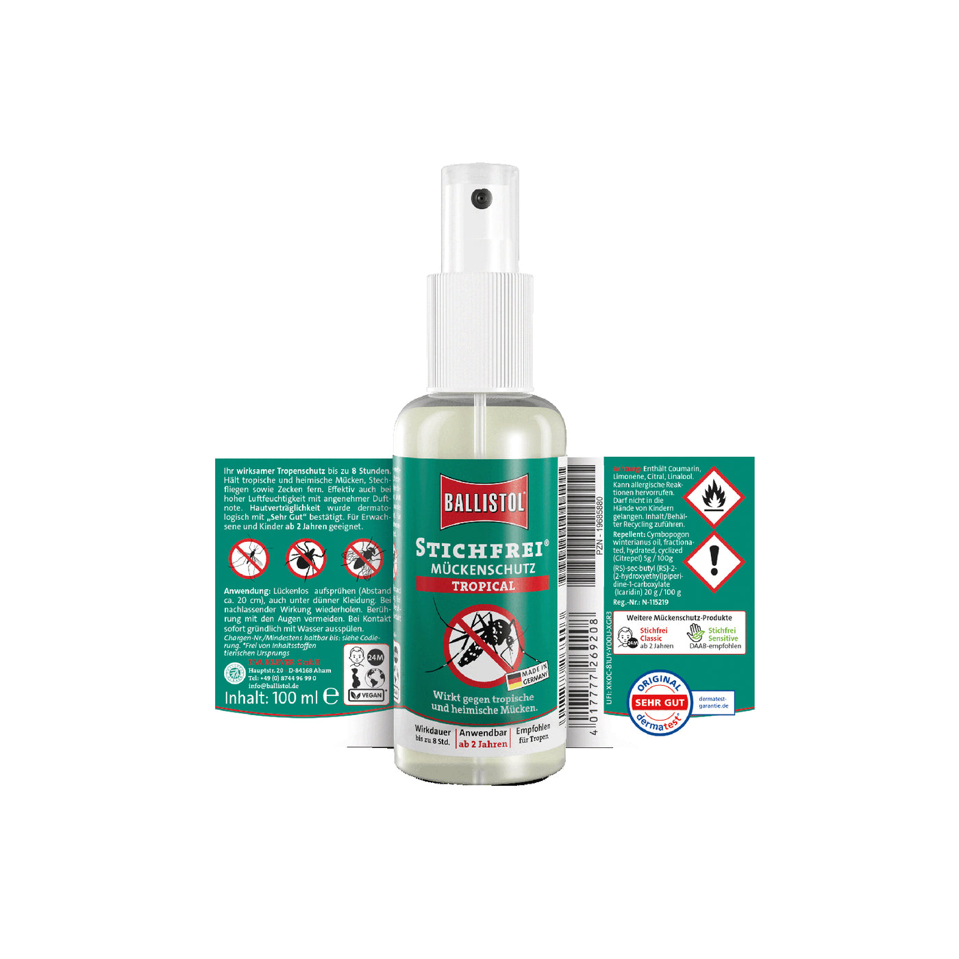 BALLISTOL Stichfrei® Tropical Pumpspray