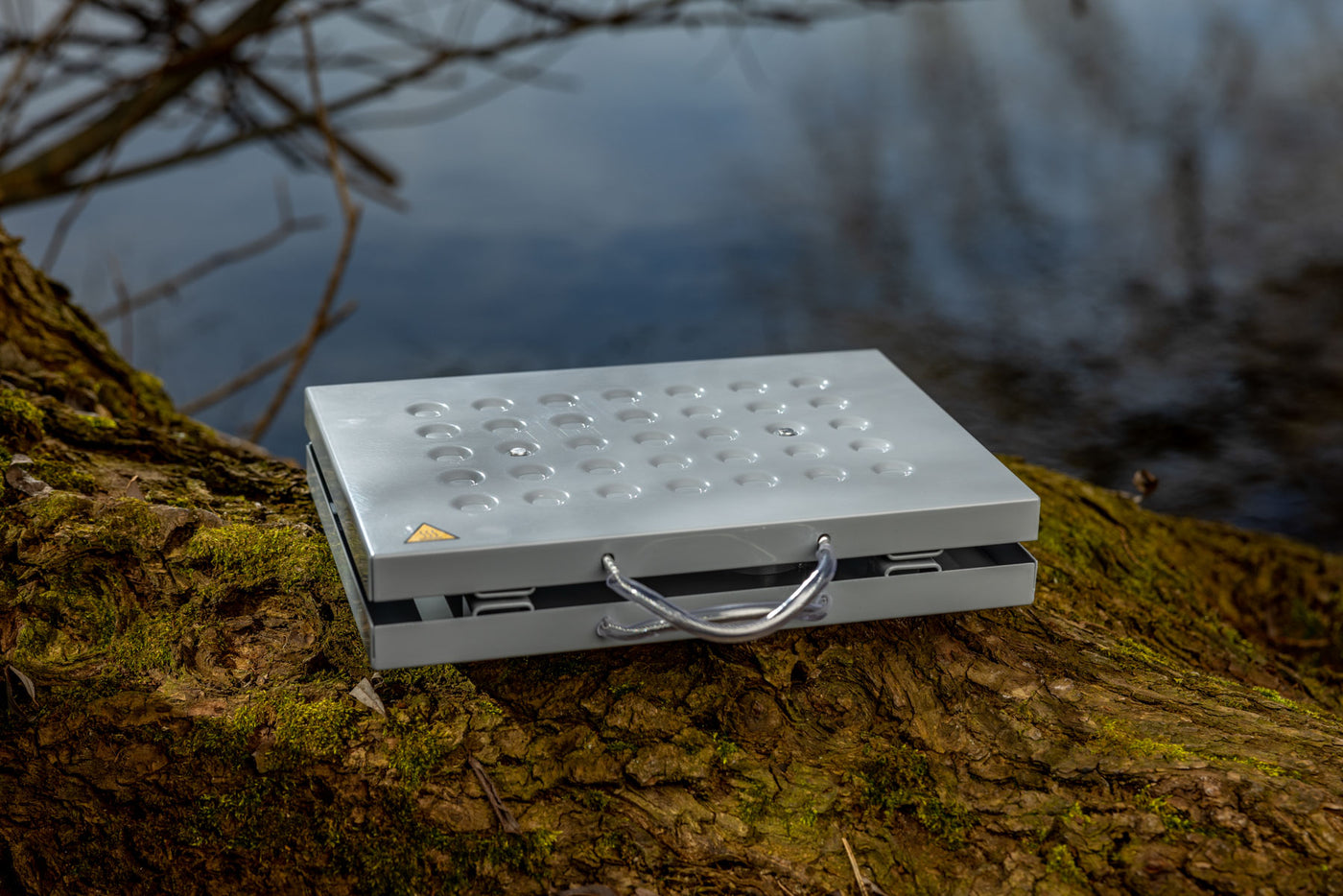 EUROHUNT Teelichtheizer Silber