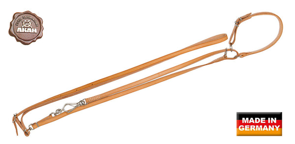 AKAH Umhängeleine mit Halsung 14 mm breit