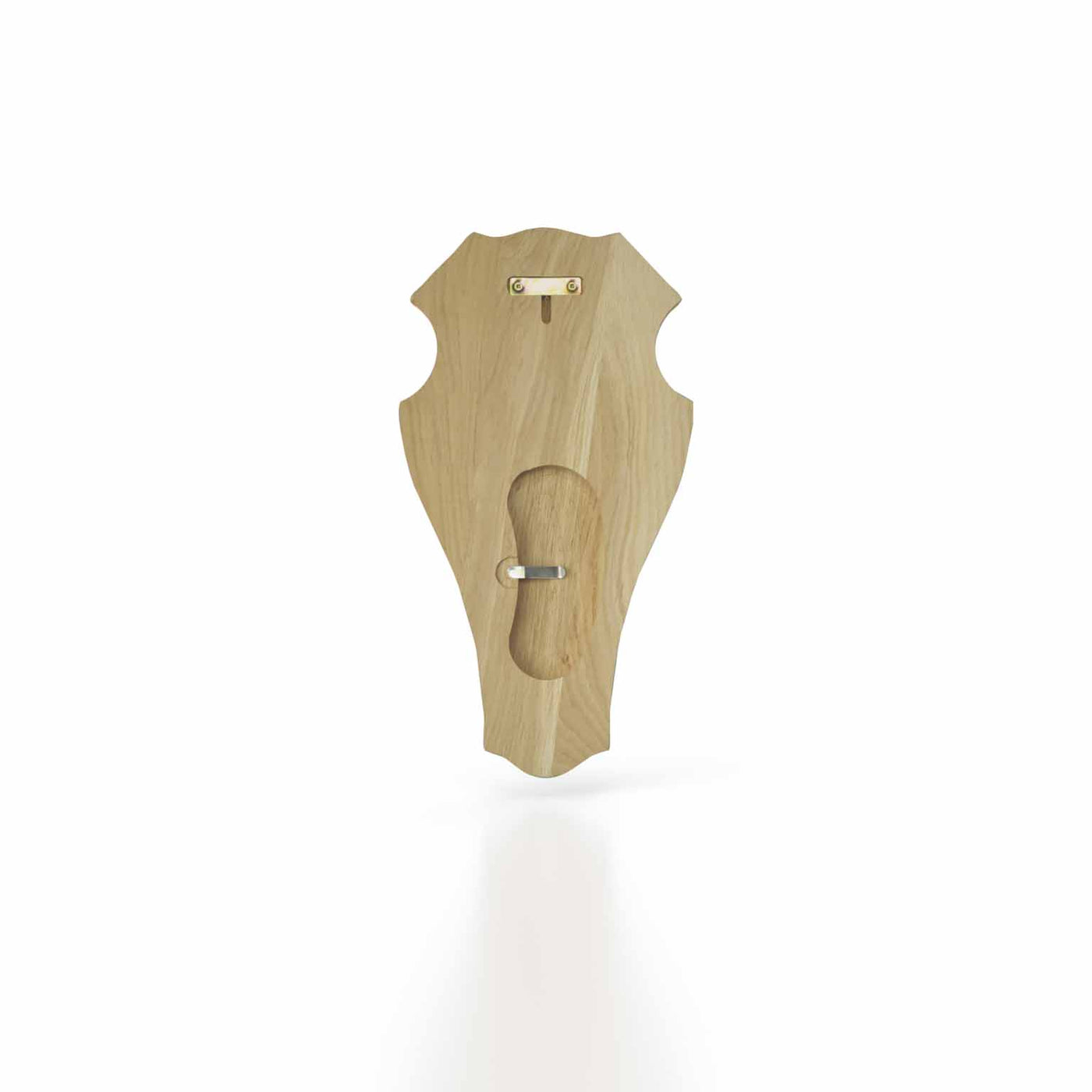 Hirschschild Eiche 1 - 29x17 cm Hell