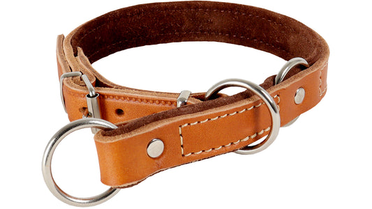 AKAH Würger mit Begrenzung mit Yakleder unterlegt - Hunters World 