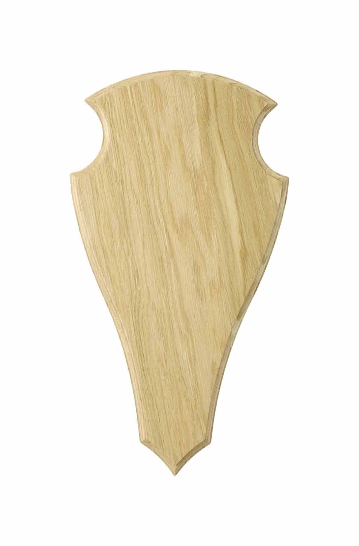 Eurohunt Hirschschild Eiche 2 - 32x18 cm Hell