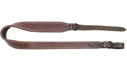 AKAH Gewehrriemen Olivenleder mit Neopren-Unterlage - Hunters World 