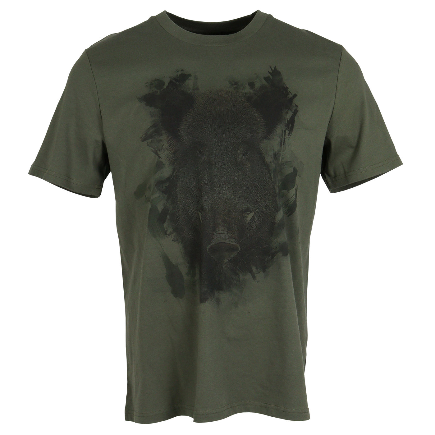 ALMTRACHT T-Shirt Wildsau, oliv