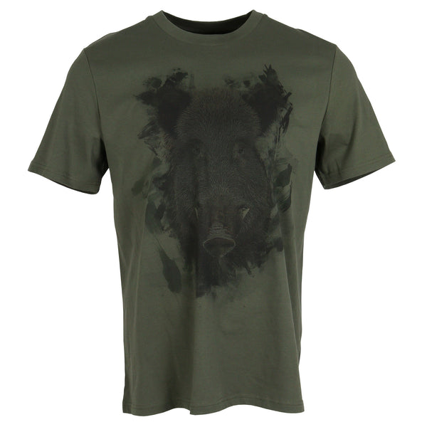 ALMTRACHT T-Shirt Wildsau, oliv