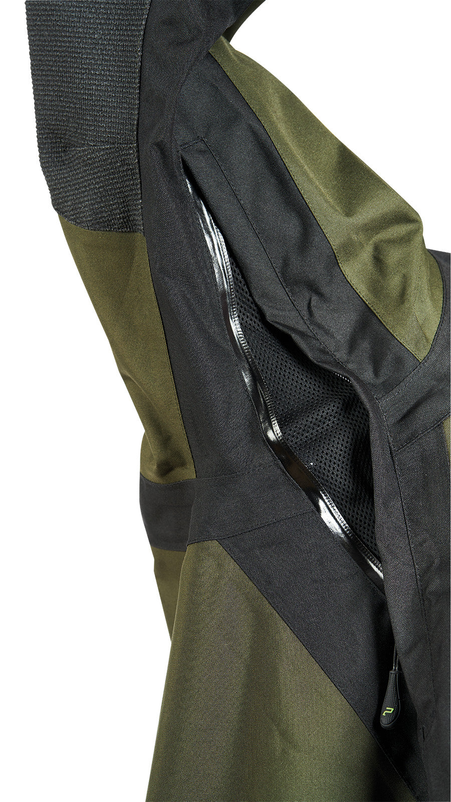 PSS X-treme Rain Regenjacke grün/schwarz – Ansicht 5