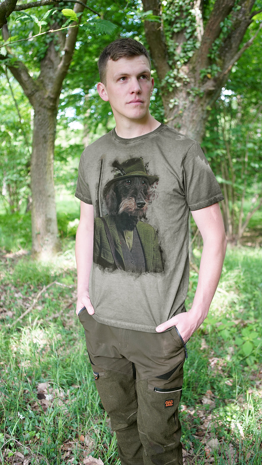 ALMTRACHT T-Shirt Oskar, grün