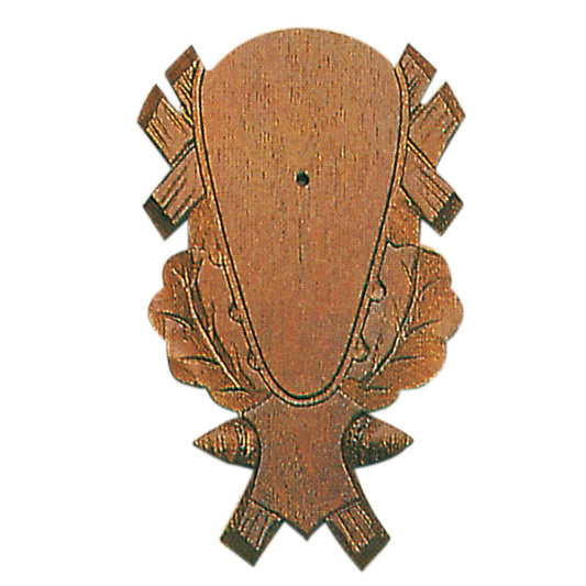 Geweihbrett für Rot- u. Damhirsch, 41x26 cm - Hunters World 