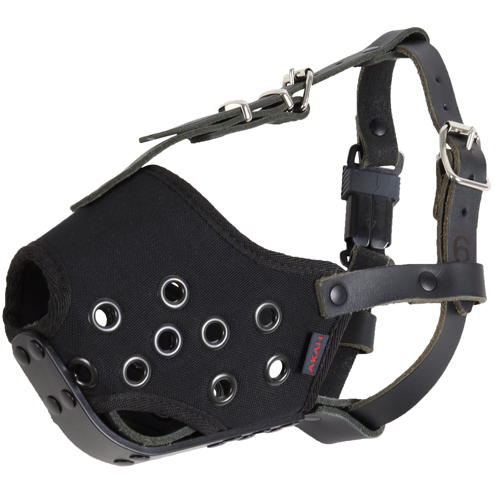 AKAH Maulkorb "Quasi" aus Cordura mit Aluminiumschiene - Hunters World 