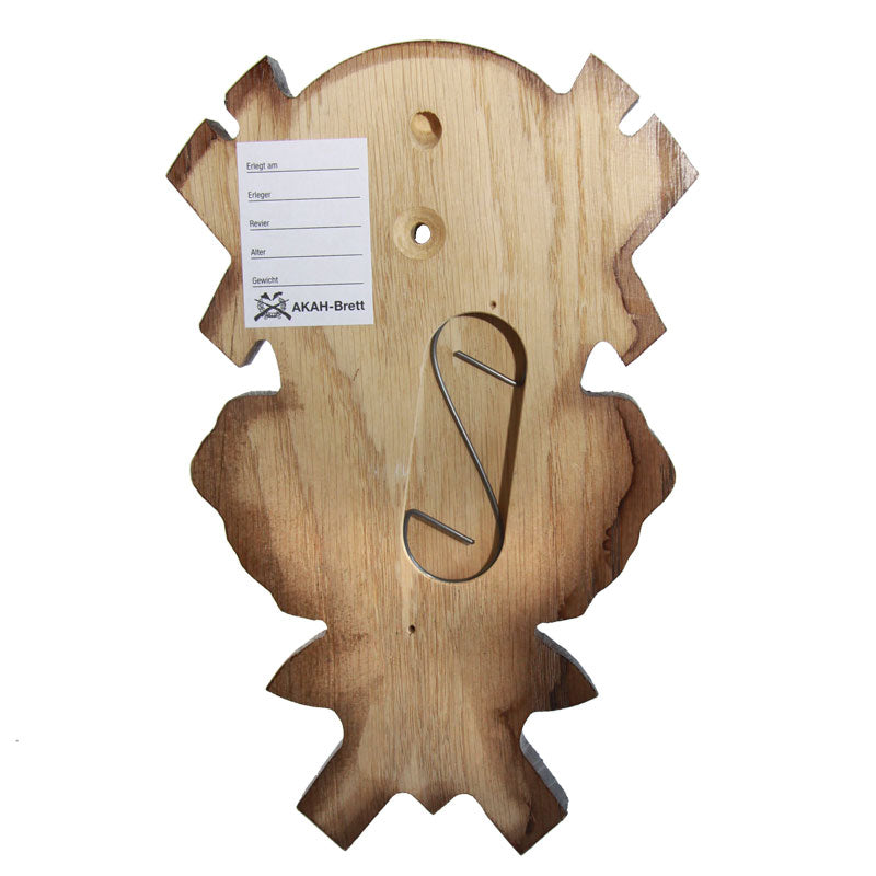 AKAH Gehörnbrett für Rehwild, 23x14 cm – Ansicht 2