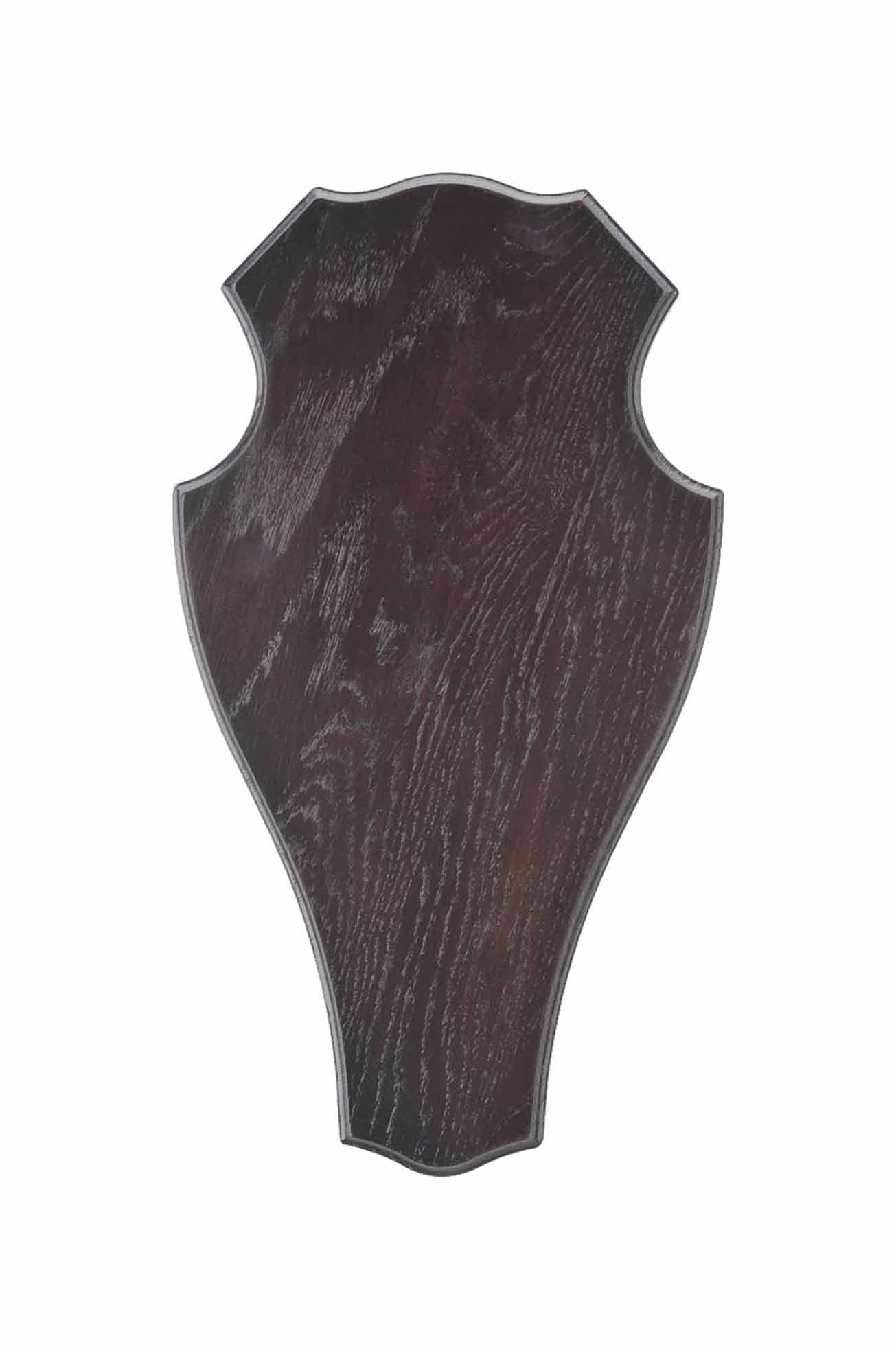 Hirschschild Eiche 1 - 36x20 cm Dunkel