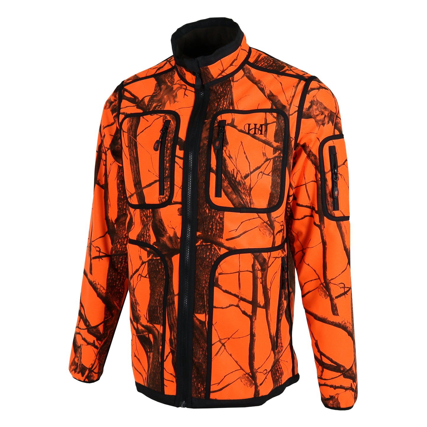 Wendbare Fleecejacke CAMO BLAZE - Hunters World 