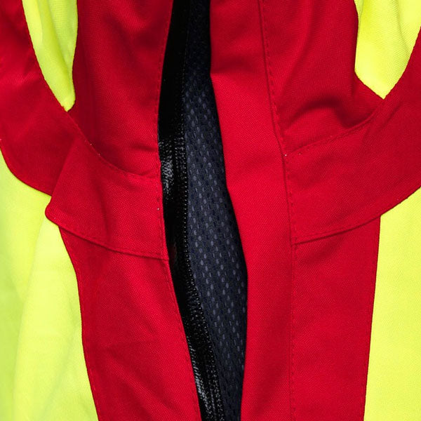 PSS X-treme Rain Regenjacke gelb/rot