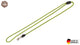AKAH Umhängeleine Dog Rope Stahlblau-Neongelb - Hunters World 