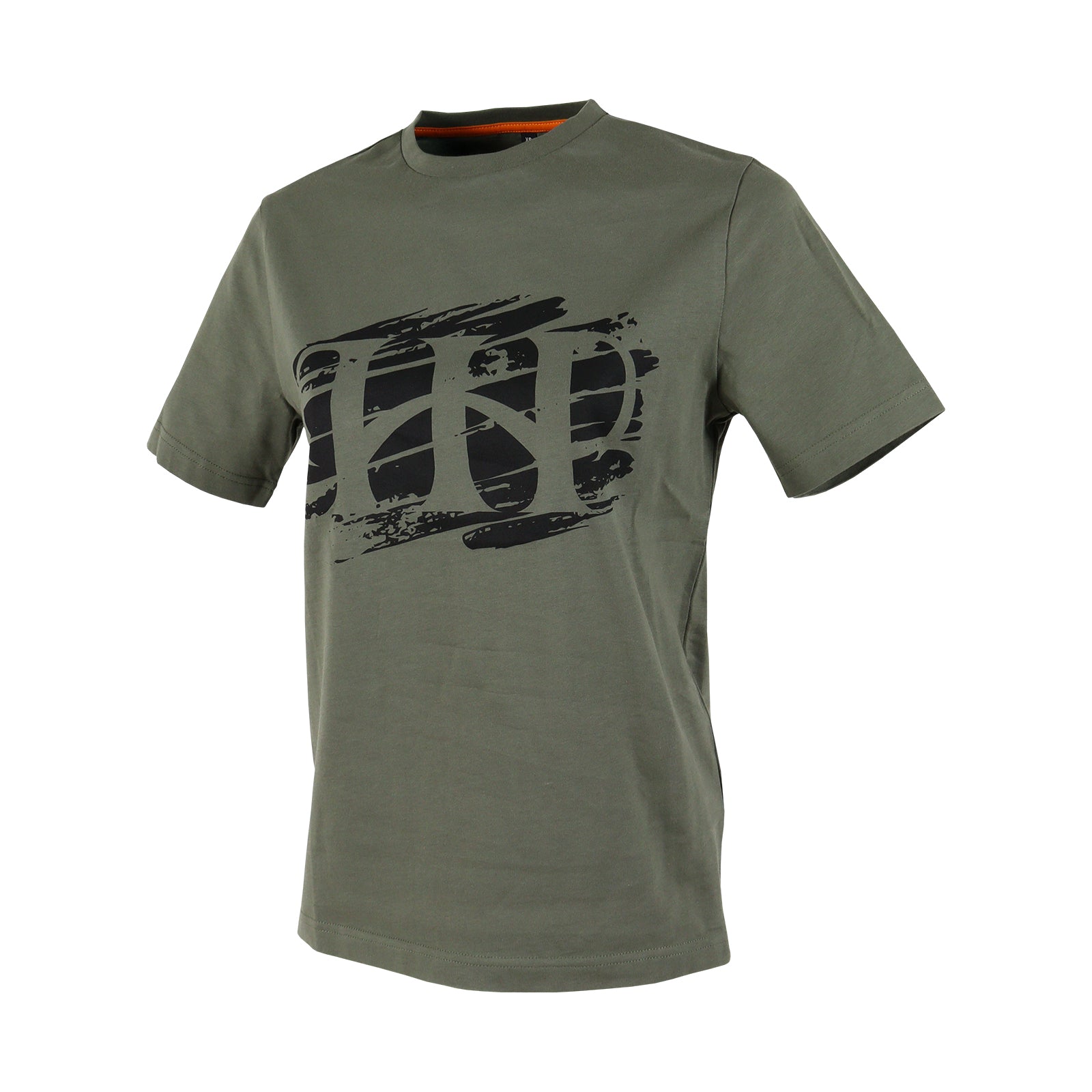 T-Shirt Brush Print grün - Hunters World 