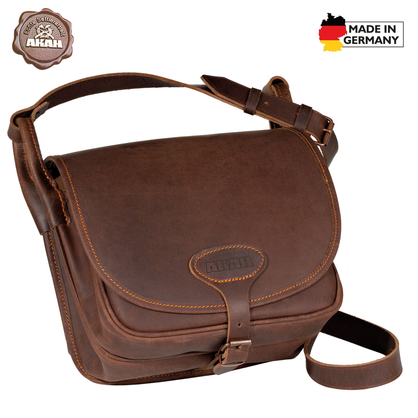 AKAH Förstertasche aus Pull-up Leder - Hunters World 